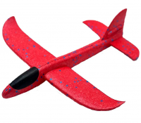 самолетик планер, красный