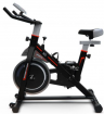 Велотренажер (спин-байк) DFC HOMCOM A90-144 механический| до 120 кг| вертикальный| 105 х 50.5 х 121 см| для похудения| регулировка сиденья и руля| с колесиками