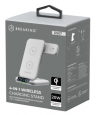 Breaking DS07, Qi 20W, LED, Беспроводная зарядная станция 4 в 1, (Белый)