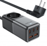 Acefast блок питания для быстрой зарядки Z2 PD75W GaN (3xUSB-C + 2xUSB-A) EU