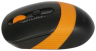 Мышь A4Tech Fstyler FG10S черный/оранжевый оптическая (2000dpi) silent беспроводная USB для ноутбука (4but) Global