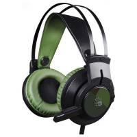 Наушники A4Tech Bloody J450 черный/зеленый Global