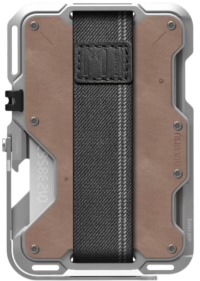 Aulumu Картхолдер G03 MagSafe, многофункциональный магнитный кошелек с отделкой из натуральной кожи