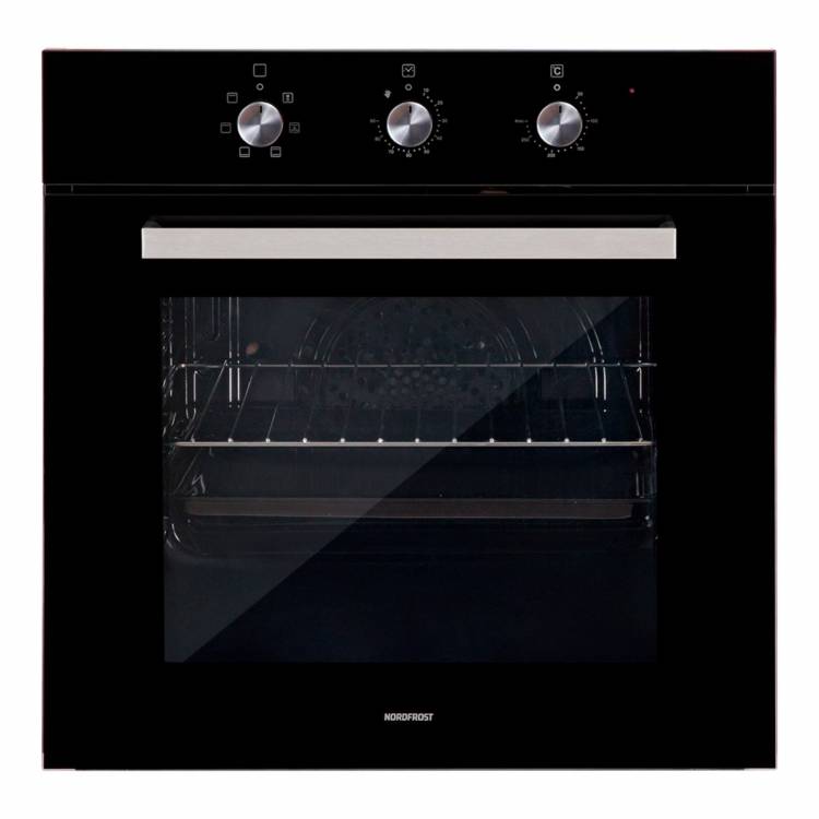 Духовой шкаф NORDFROST HM 6060 B | электрический | 67 л | чёрный | 58,5 х 55,6 х 55,5 Global