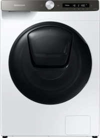 Samsung стиральная машина с сушкой WD80T554CBT/LD | AddWash | Максимальная загрузка: 8 кг | Максимальная загрузка при сушке: 6 кг | 1400об/мин | С паром | Тип двигателя: Инверторный | Размеры (ШхГхВ): 600х600х850 мм | Цвет: Белый | Global