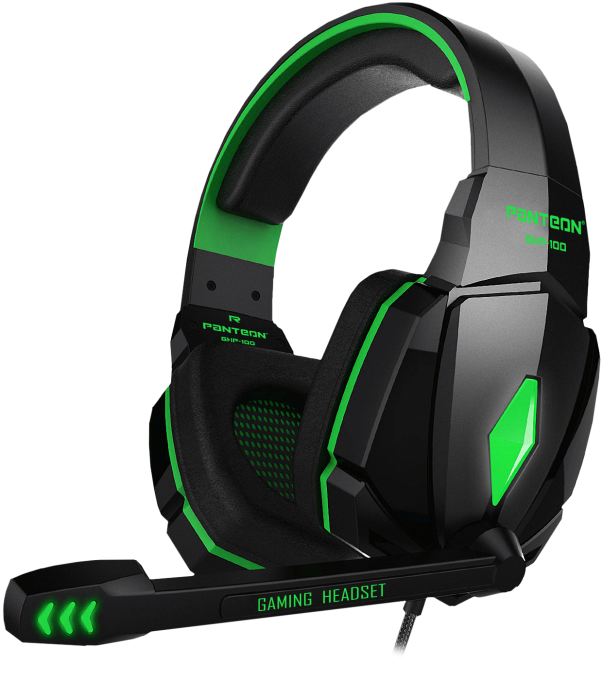 Jet.A GHP-100 Black&Green Игровая стереогарнитура