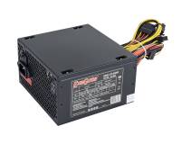 Блок питания 600W Exegate 600NPX, ATX, SC, black, 12cm fan, 24p+4p, 6/8p PCI-E, 3*SATA, 2*IDE, FDD + кабель 220V с защитой от выдергивания <EX221643RUS-S>