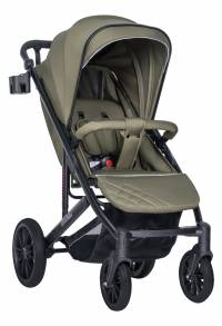 Farfello 7 Коляска детская прогулочная Bonnie black Fresh Green/свежая зелень 6961136063571