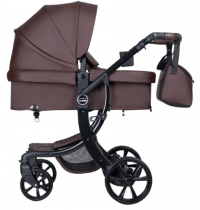 Farfello коляска трансформер Aimile Original Autumn ,шоколадный , материал рамы	 - алюминий , для детей с 0-3 лет / 6961136075956