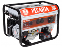 Ресанта бензиновый электрогенератор c электростартером 8.5 кВт | БГ11000Э