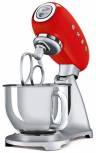 Smeg SMF02RDEU Миксер |  800 Вт | Объем чаши: 4.8 л | нержавеющая сталь