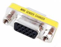 Переходник SVGA (F) в SVGA (F) Exegate, экранирование 205306