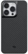 Рitaka New MagEZ Case pro 3 for iPhone 14 PRO MAX 6.7 " (Black/Grey Twill) 1500D 