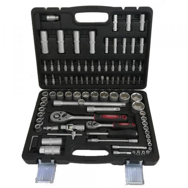 P.I.T. Набор инструментов MaxPiler (94 предмета, 1/2" и 1/4", CrV) / MXT-94-SET  / PIT