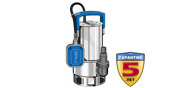 ЗУБР "ПРОФЕССИОНАЛ" Т3 НПГ-Т3-750-С Насос погружной дренажный для грязной воды