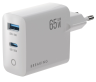 Breaking WC20, USB-C + USB-А, GaN 65W, QC 3.0, 3A, Quick Charge 3.0, Power Delivery Сетевое зарядное устройство