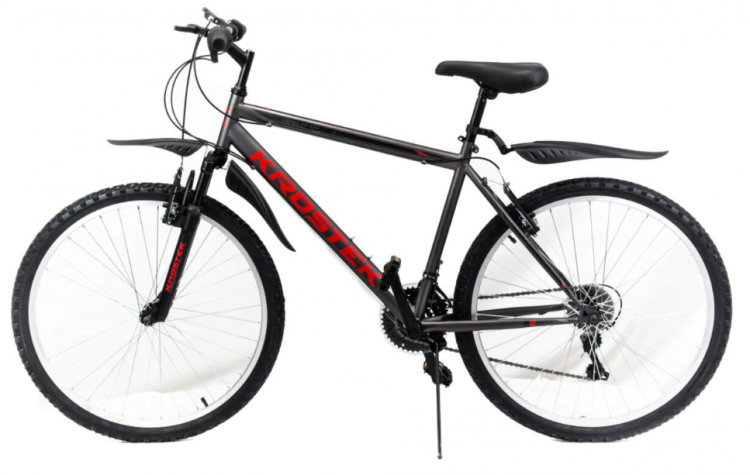 Krostek Горный велосипед IMPULSE 606 | Диаметр колес: 26" | Размер рамы 17'' | Максимальная нагрузка: 100кг | Количество скоростей: 21 | Рост пользователя: 160-178см | Материал рамы: Сталь