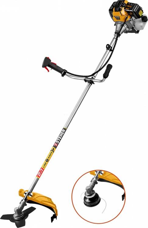 Steher BT-1300 Бензокоса, 1.3 кВт / 1.7 л.с., 43 см3