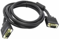 Кабель VGA Pro ExeGate EX-CC-PVGA-15M15M-10.0 (15M/15M, 10м, 2 фильтра, позолоченные контакты, экран) <EX169516RUS>