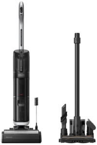 Беспроводной вертикальный пылесос для влажной и сухой уборки «5 в 1» Dreame H14 Dual | 18000 Па | На 200 кв.м | Экран LED | Угол наклона 180° | Два режима сушки | Самоочистка | Не наматывает волосы | 4900 mAh, group