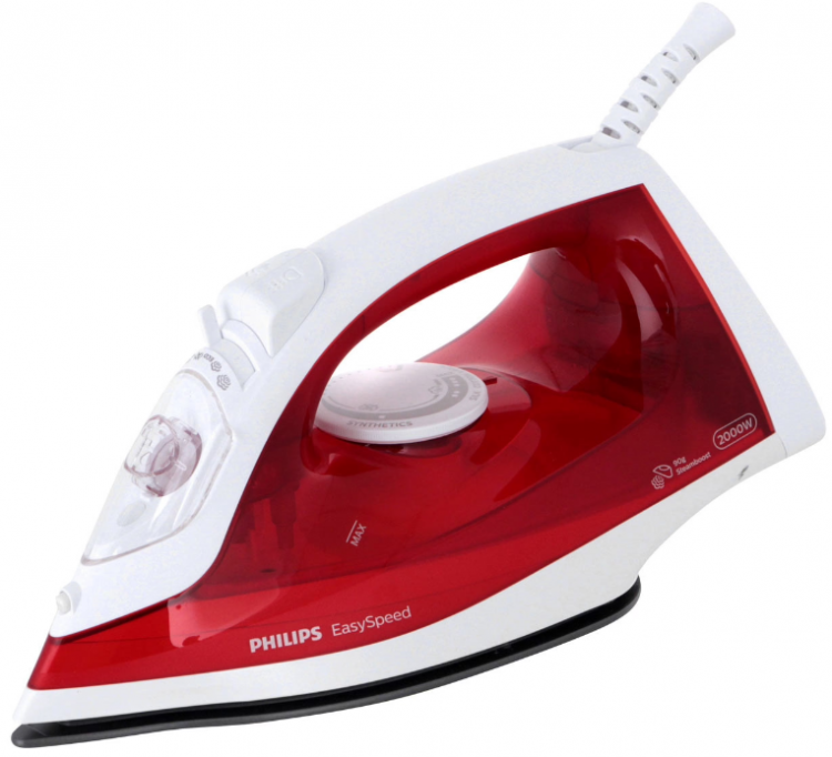 Утюг Philips GC1742/40 | 2000 Вт, подошва - антипригарное покрытие, паровой удар - 90 г/мин, 1.8 м Global