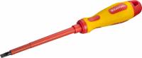 Kraftool SL, 5,5х125мм 250083-5.5-125 Отвертка высоковольтная, Cr-Mo-V стержень, двухкомпонент. маслобензостойкая рукоятка