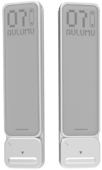 Aulumu Суперпортативная эргономичная подставка G07 White, Pop Up Foot Stands Laptop, серебристая, для ноутбуков и планшетов 8-20 ''