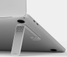 Aulumu Суперпортативная эргономичная подставка G07 White, Pop Up Foot Stands Laptop, серебристая, для ноутбуков и планшетов 8-20 ''