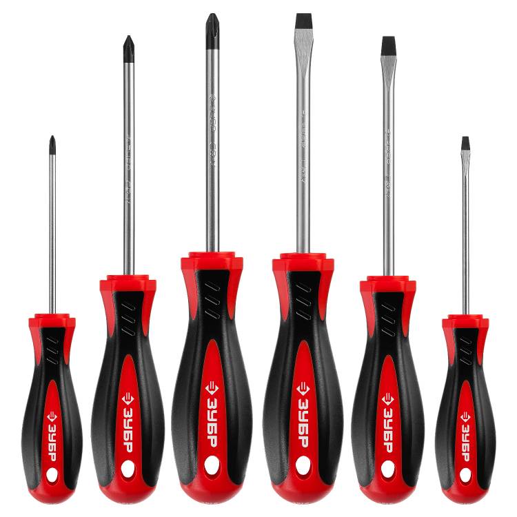 ЗУБР Мастер-6 набор отверток 6 шт