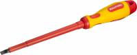 Kraftool SL, 6,5х150мм 250083-6.5-150 Отвертка высоковольтная, Cr-Mo-V стержень, двухкомпонент. маслобензостойкая рукоятка