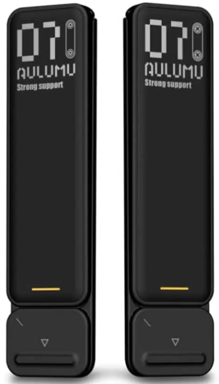 Aulumu Суперпортативная эргономичная подставка G07 Black, 1 500,00 Pop Up Foot Stands Laptop, черная, для ноутбуков и планшетов 8-20 ''