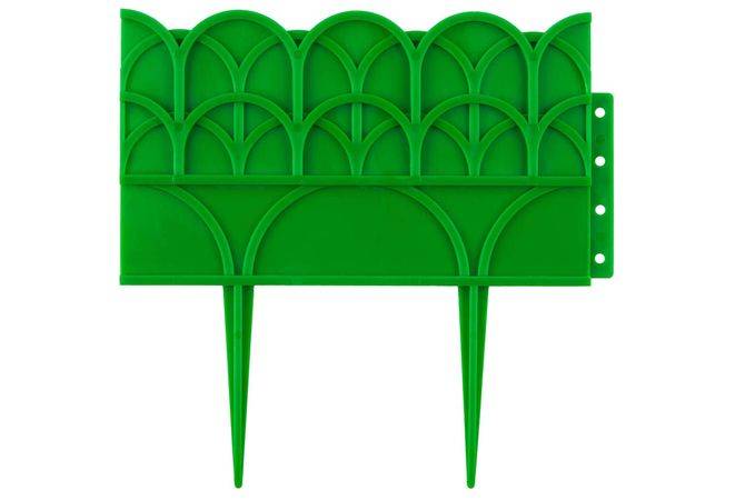 Бордюр декоративный Grinda для цветников, 14х310см, желтый 422223-Y