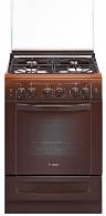 Gefest газовая плита 6100-02 0003 | Количество конфорок: 4 | Объем духовки: 52 л | Электроподжиг | Габариты (ВхШхГ): 85х60х60 см | Цвет: Коричневый | Global