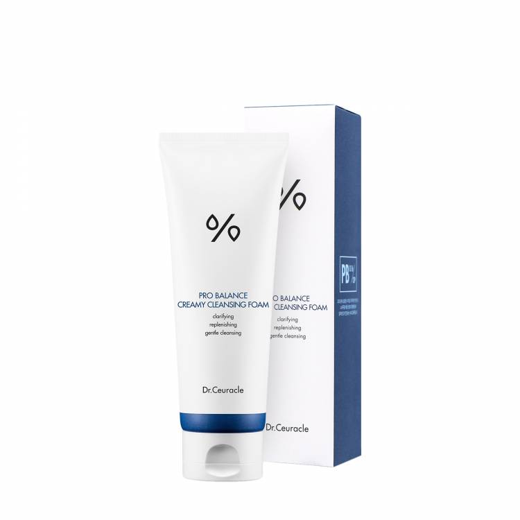 Очищающая пенка с пробиотиками для чувствительной кожи Dr.Ceuracle Pro Balance Creamy Cleasing Foam