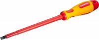 Kraftool SL, 8,0х175мм 250083-8.0-175 Отвертка высоковольтная, Cr-Mo-V стержень, двухкомпонент. маслобензостойкая рукоятка