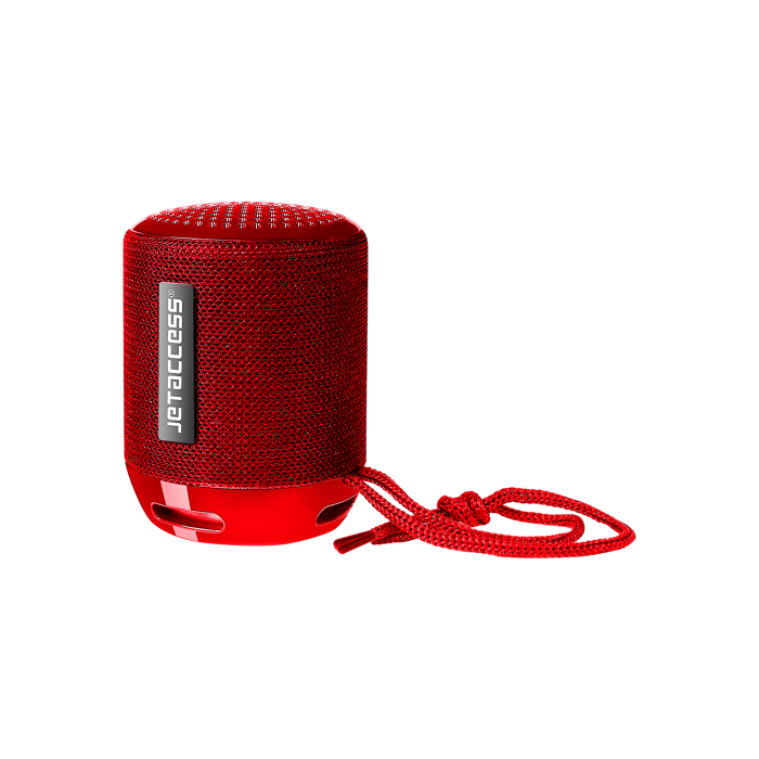 Портативная BLUETOOTH колонка Jet.A PBS-10 красная (1x5Вт динамик, 500mAh аккумулятор)