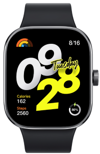 Умные часы Xiaomi Redmi Watch 4 Black Global, JOYA