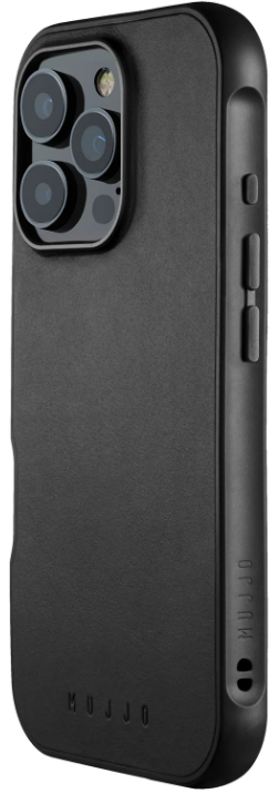 Mujjo Защитный чехол с Magsafe для iPhone 16 Pro Max Shield impact Case, Black