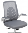 Woodville Компьютерное кресло "Jimi" серый | белый | Ширина - 68; Глубина - 59; Высота - 100 см