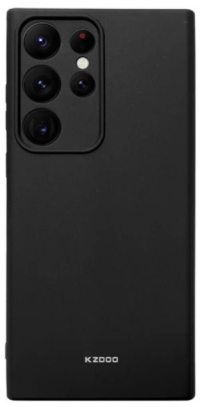 Чехол KZ-DOO Q Series для Samsung Galaxy S23 Ultra Мягкий / противоударный, Black 