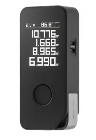 Xiaomi Умный лазерный дальномер HOTO Smart Laser Measure Pro (чёрный, H-D50) | Диапазон измерения (макс) - 50 м																		