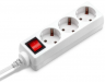 Сетевой удлинитель Buro BU-PS3.3 W | 3м 3 розетки белый