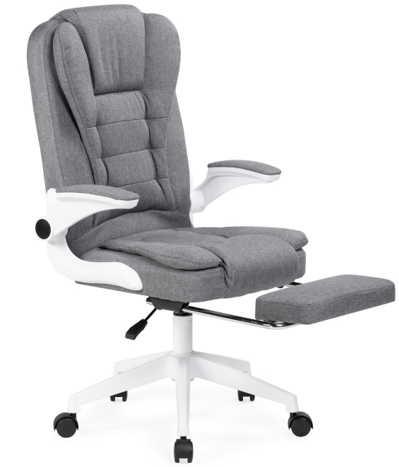 Woodville Компьютерное кресло "Mitis" серый | белый | Ширина - 62; Глубина 64 - 88; Высота - 103 см