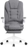 Woodville Компьютерное кресло "Mitis" серый | белый | Ширина - 62; Глубина 64 - 88; Высота - 103 см