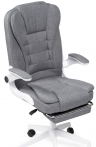 Woodville Компьютерное кресло "Mitis" серый | белый | Ширина - 62; Глубина 64 - 88; Высота - 103 см