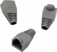 Колпачок изолирующий для коннектора RJ-45 Exegate, серый  (100шт) 205296