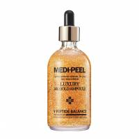 Ампула с золотом 24К для эластичности кожи Medi-Peel Luxury 24K Gold Ampoule 100мл 8809409343082/уценка по причине срока
