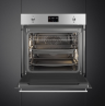 Smeg Многофункциональный духовой шкаф SO6302TX с пиролизом | Коллекция: Classica | Ширина см: 60 | Высота ниши см: 60 | Вид нагрева: Электрический | Нержавеющая сталь