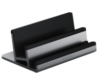 Satechi Настольная двойная подставка Dual Vertical Laptop Stand для ноутбуков и планшетов. Цвет: серый космос