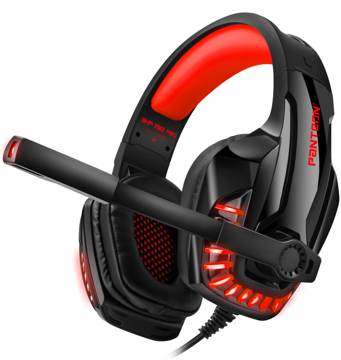Jet.A GHP-750 PRO Black-Red  Игровая стереогарнитура